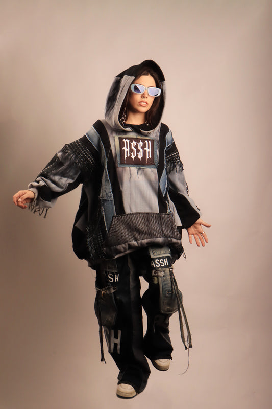 Grey gold tra$h_ Buzo/Sudadera/Hoodie